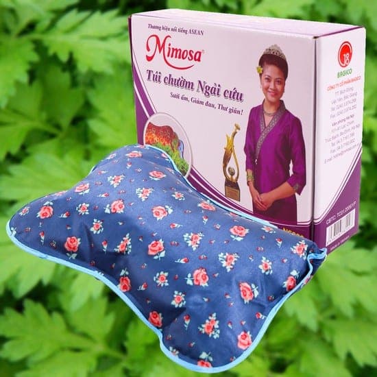 Túi chườm ngải cứu Mimosa loại trung NC002 — ảnh 8/8