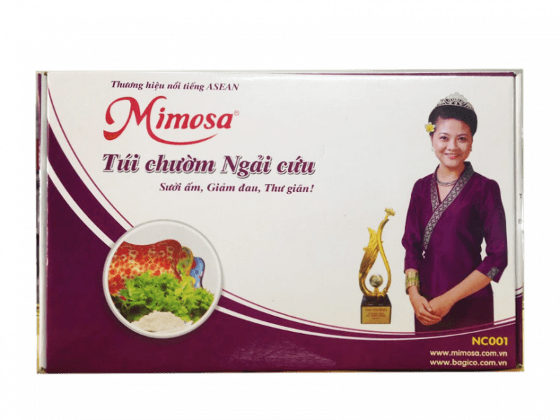 Túi chườm Ngải Cứu Mimosa loại to NC001 — ảnh 3/5